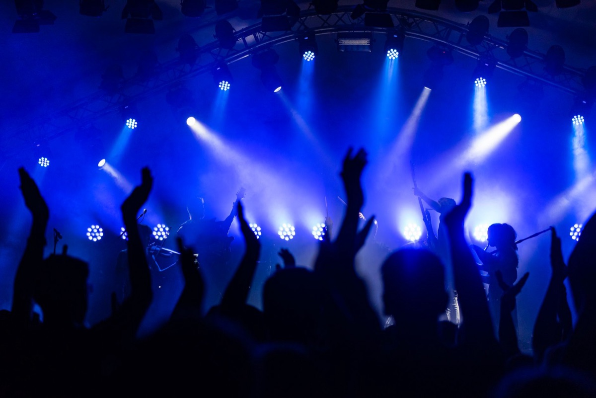 Luce e illuminazione di un palco K-pop