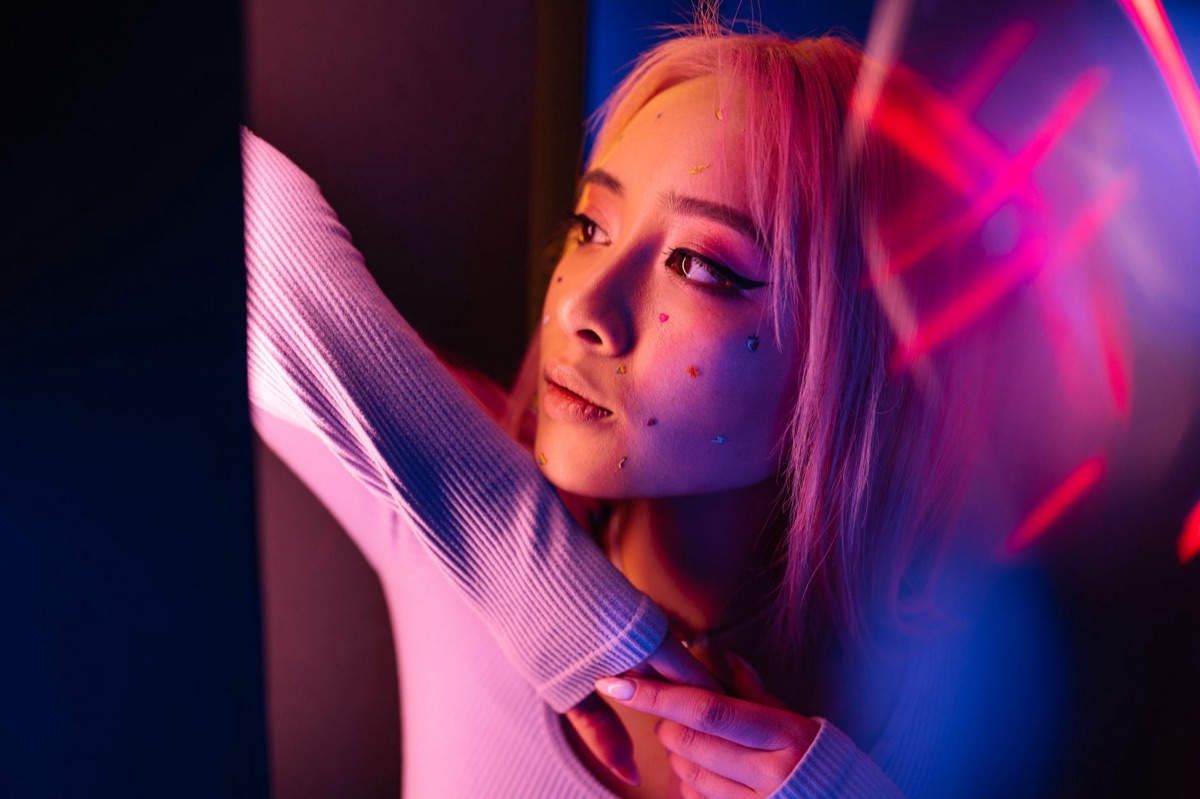 K-pop album cover with artist and title