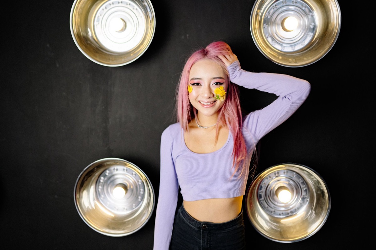 Lumière studio d'un idole K-pop